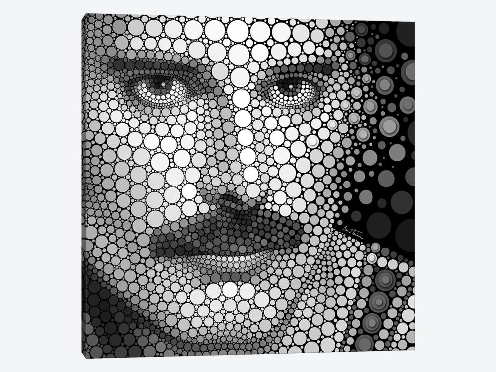 Freddie Mercury by Ben Heine 1-piece Canvas Print