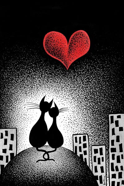 Black Cats: Faithfulness by Ben Heine