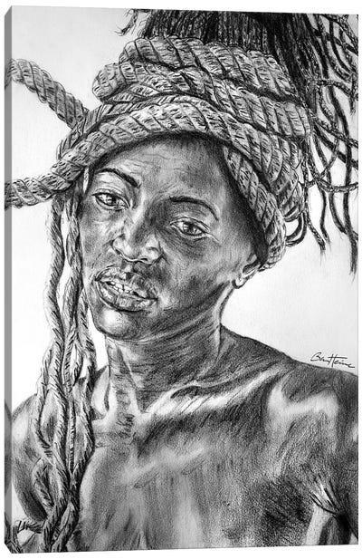 African Canvas Art Print - Ben Heine