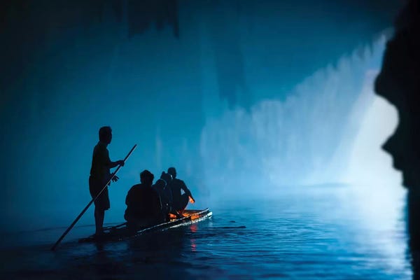 Canoes: Tham Lod Caves II by Ben Heine
