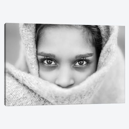The Eyes Of Youth Canvas Print #BHE255} by Ben Heine Art Print