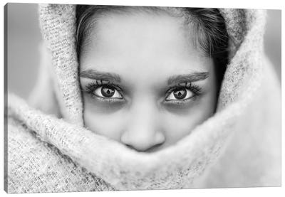The Eyes Of Youth Canvas Art Print - Authenticity