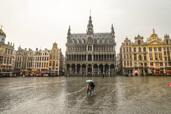 Belgium: Brussels Grand Place I by Ben Heine