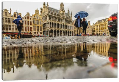 Brussels Grand Place II Canvas Art Print - Brussels