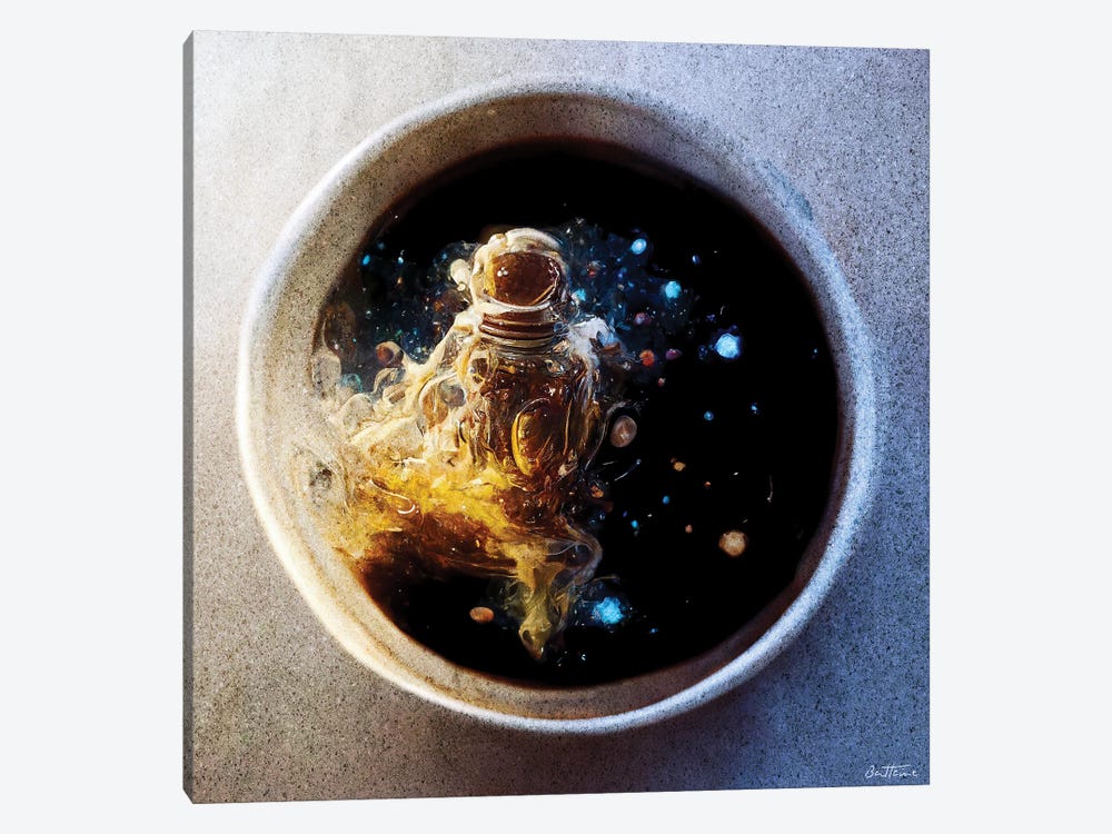 Cup Of Coffee - Astro Cruise XXXII by Ben Heine 1-piece Art Print