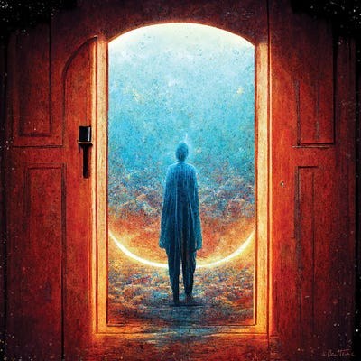 Coming Back - Astro Cruise by Ben Heine art print