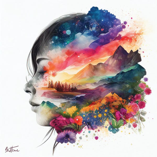 Glitch Effect: Dreamer - Astro Cruise by Ben Heine