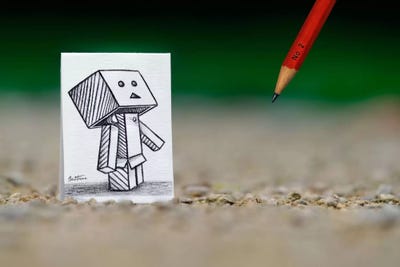 Pencil vs. Camera - 38 by Ben Heine art print