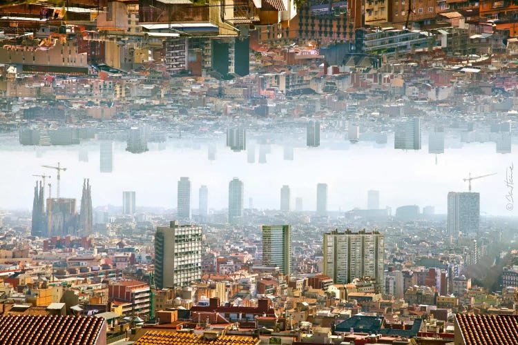 Barcelona Double Landscape