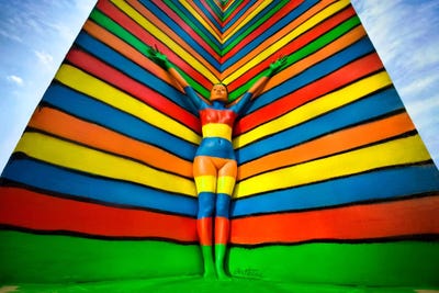 Caroline Madison I by Ben Heine art print