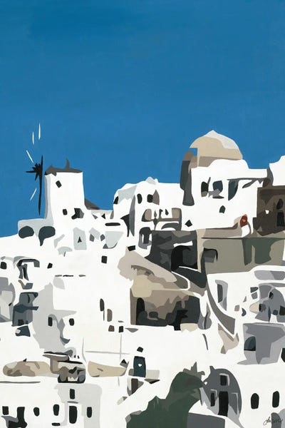 Tilting At Windmills by Beth Ann Lawson metal wall art