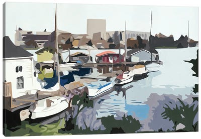 Tuesday Afternoon Canvas Art Print - Lake Art