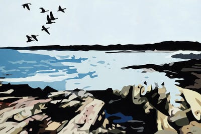 Maine Event by Beth Ann Lawson metal wall art