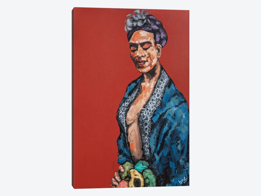 Frida Kahlo by Bria Hammock 1-piece Canvas Print