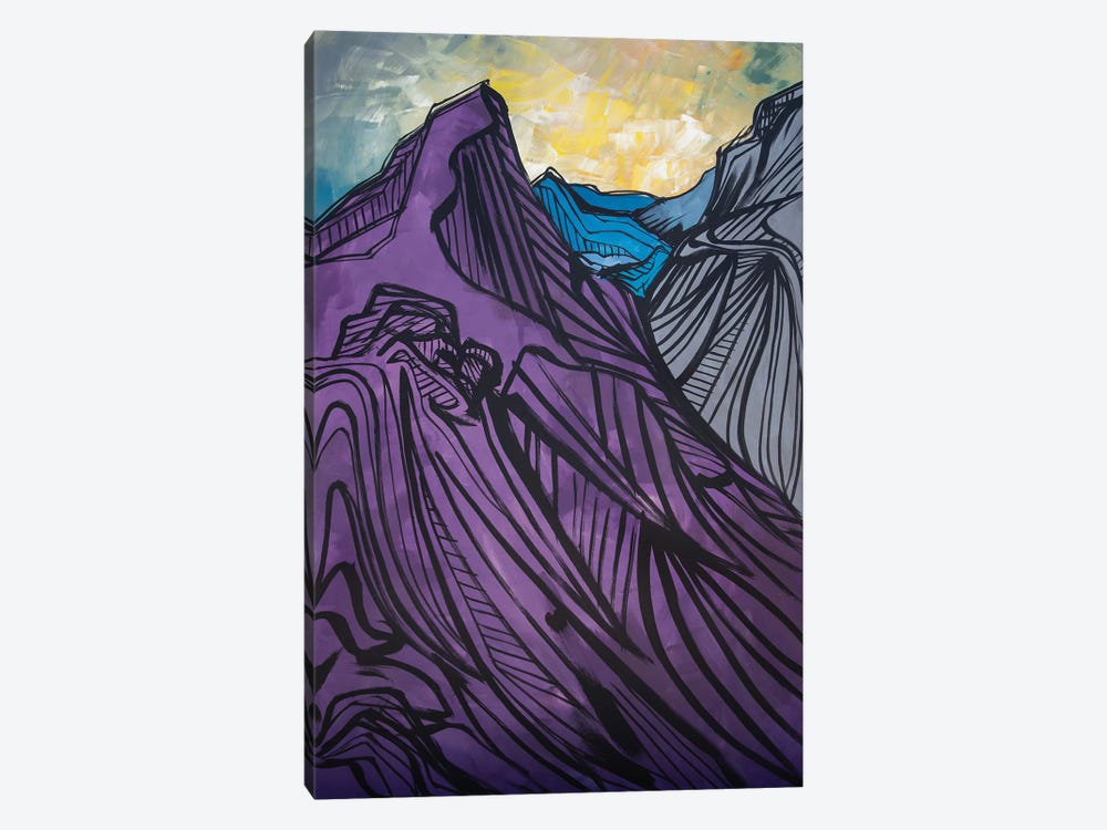 Longs Peak, Colorado by Bria Hammock 1-piece Canvas Print