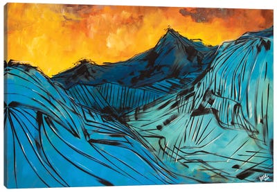 The Rocky Mountains Canvas Art Print - Bria Hammock