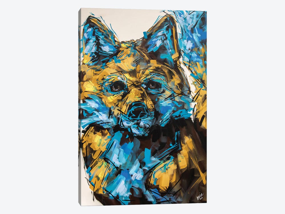 Imogen The Fox by Bria Hammock 1-piece Canvas Art