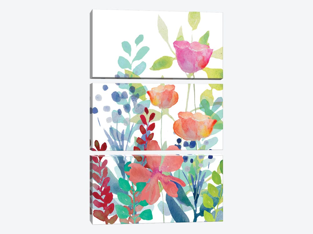 Florals 3-piece Canvas Artwork