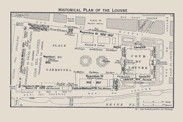 Louvre Museum Floorplan