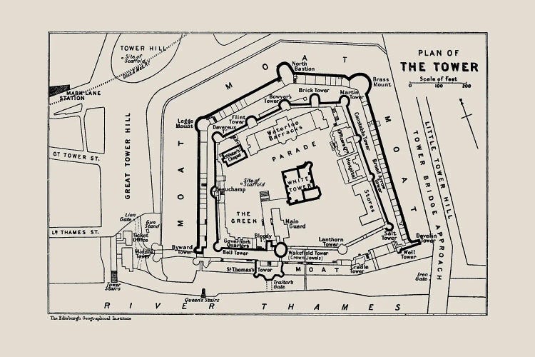 Tower Of London Floorplan