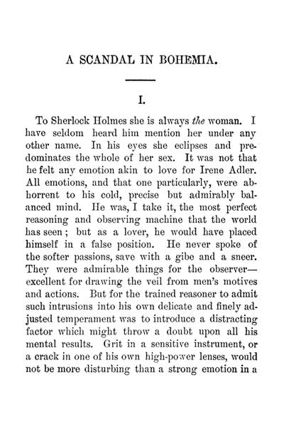 Sherlock Holmes