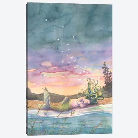 Rest On The Horizon Canvas Print #BIE59} by Sara Burrier Canvas Print