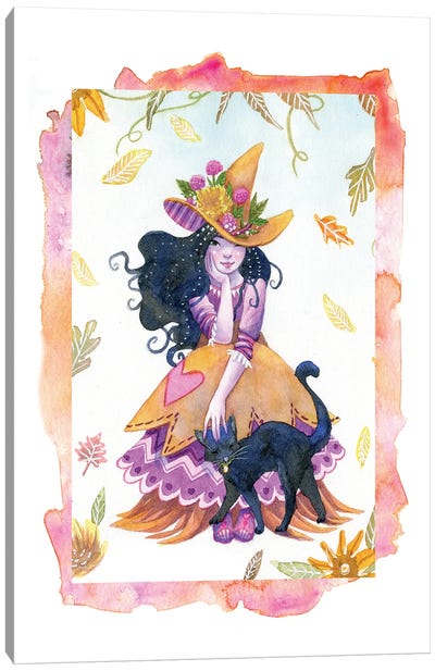 Witch II Canvas Art Print - Sara Burrier