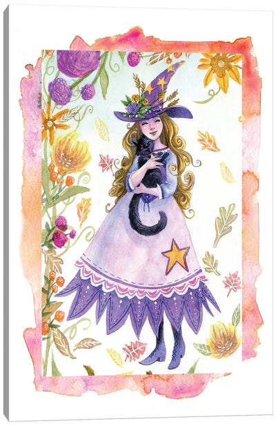 Witch III Canvas Art Print - Witch Art