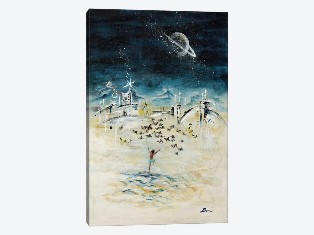 Midcentury Daydream II by Angela Bisson 1-piece Canvas Print