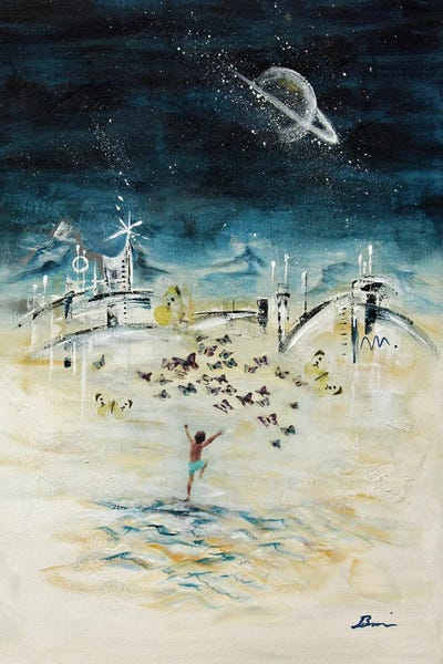 Angela Bisson: Midcentury Daydream II by Angela Bisson