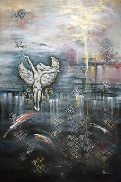 Art Deco Angel I