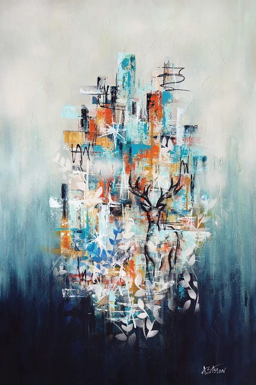In The Wild II by Angela Bisson wall art