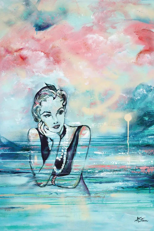 La Vie En Rose II by Angela Bisson wall art