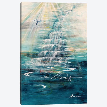 River Of Life Canvas Print #BIS23} by Angela Bisson Canvas Wall Art