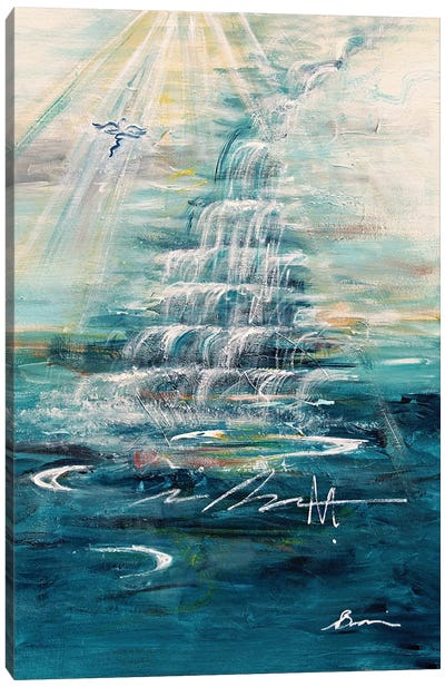River Of Life Canvas Art Print - Angela Bisson