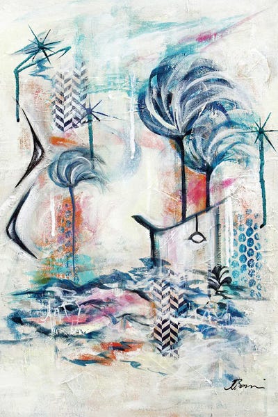 Midcentury Kokomo VI by Angela Bisson canvas print