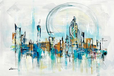 Midcentury Deco Uptown XXVI by Angela Bisson canvas print