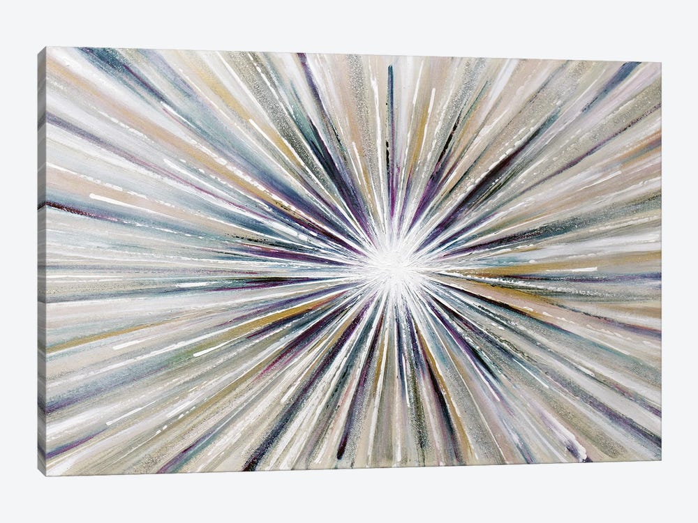 Midcentury Starburst X by Angela Bisson 1-piece Art Print