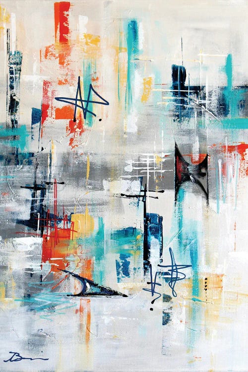 Midcentury Modern Urban XXVIII by Angela Bisson wall art