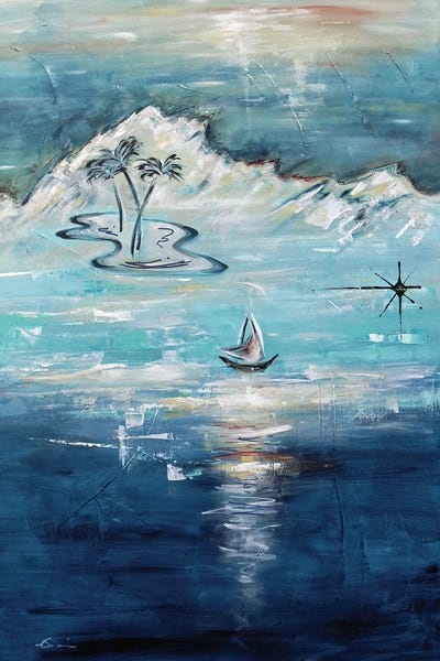 Fine Art Print: Tropical Paradise by Angela Bisson