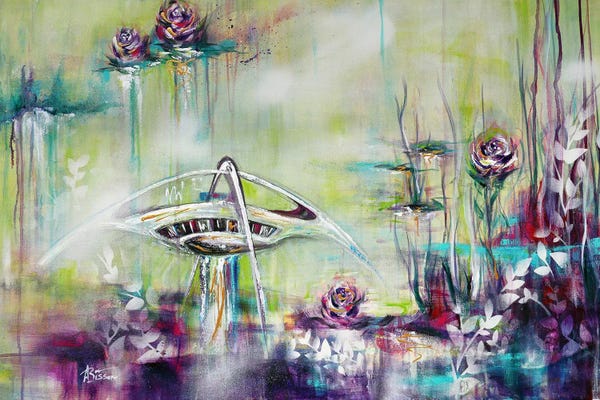 Los Angeles: Lax IV by Angela Bisson