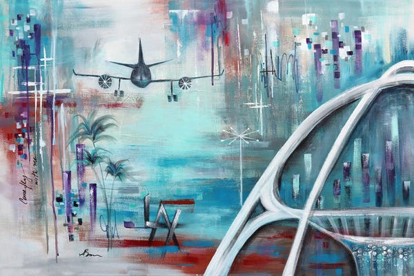 Los Angeles: Lax V by Angela Bisson