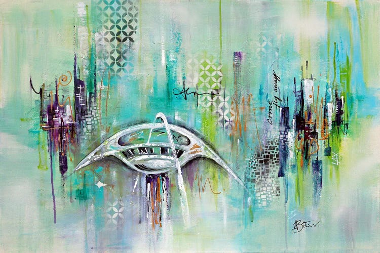 Lax X by Angela Bisson wall art