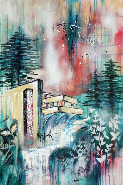 Harmony XVI by Angela Bisson canvas print