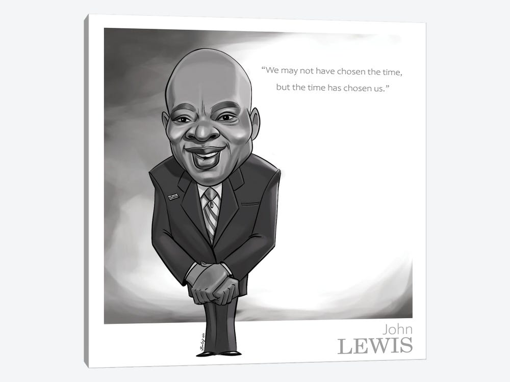 John Lewis by Andrew Bailey 1-piece Canvas Print