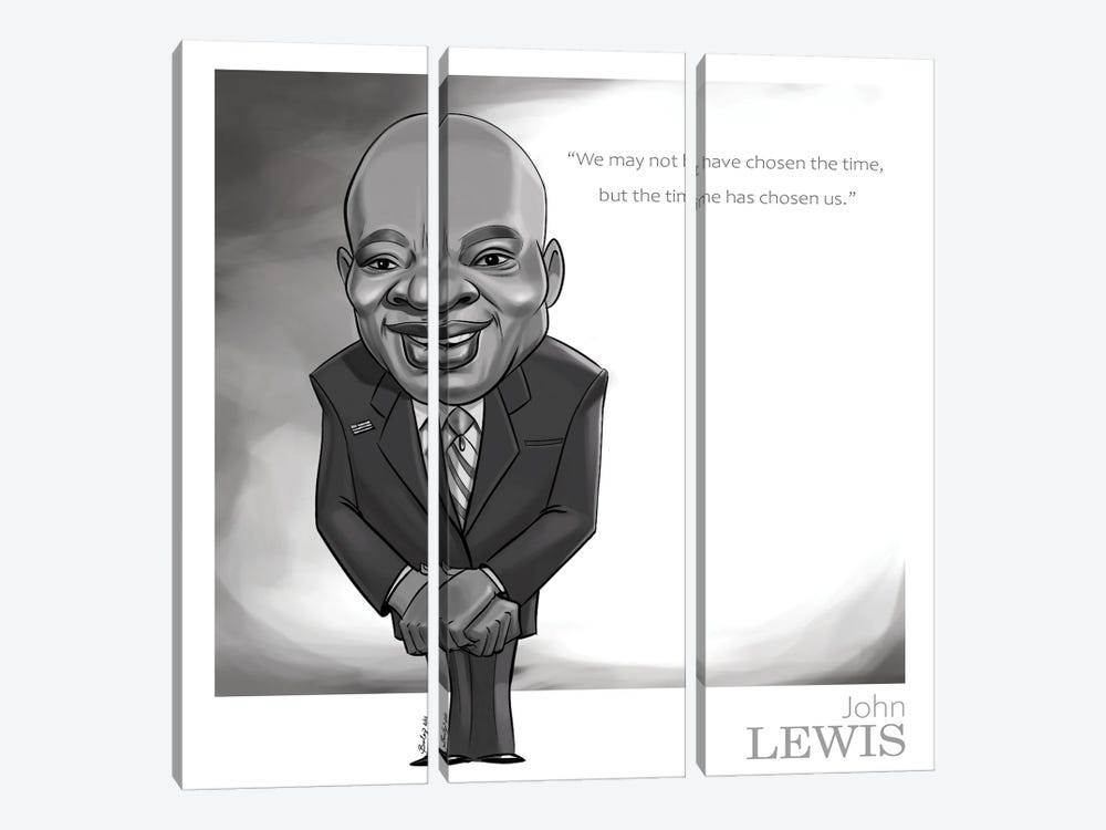 John Lewis by Andrew Bailey 3-piece Art Print