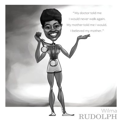 Wilma Rudolph Canvas Art Prints | iCanvas