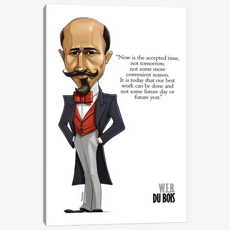 W.E.B. Du Bois Canvas Print #BIY33} by Andrew Bailey Canvas Art Print
