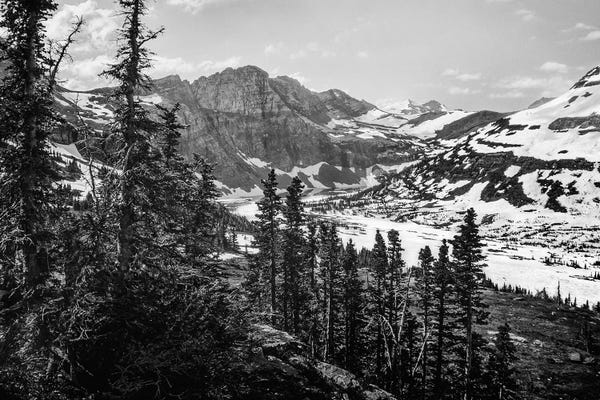 Hidden Lake Of Glacier