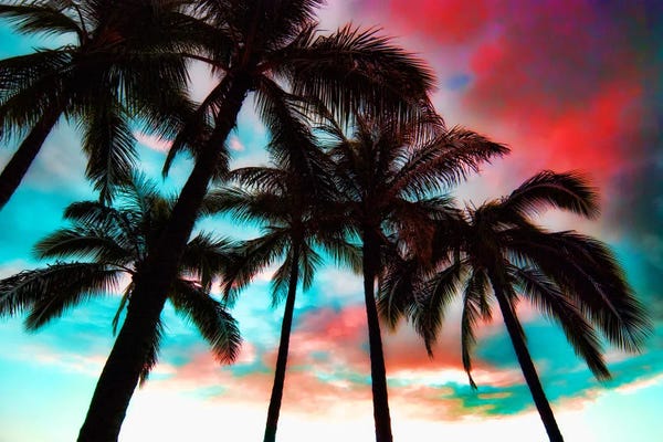 Fine Art Print: Waikiki Skyscape by Benjamin Padgett
